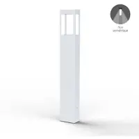 Roger Pradier Tetra Model 4 Sokkellamp White | Built-in LED Symetric 12W