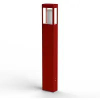 Roger Pradier Tetra Model 4 Sokkellamp Tomato red | E27 70W