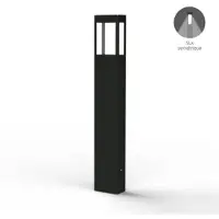 Roger Pradier Tetra Model 4 Sokkellamp Dark grey | Built-in LED Symetric 12W