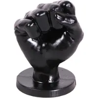 All Black Fist 14 cm - Black