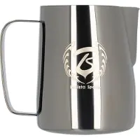 Barista Space Titanium Zwart 600 ml melkkan