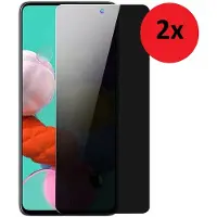 Modo screenprotector Geschikt voor Samsung Galaxy A73 5G - Privacy Glas - 2 stuks