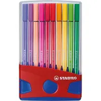 Stabilo Pen 68 - Premium Viltstift - ColorParade Etui Met 20 Kleuren