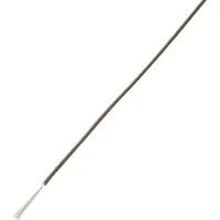 TRU COMPONENTS 1566837 Draad LiY 1 x 0.14 mm² Bruin 100 m