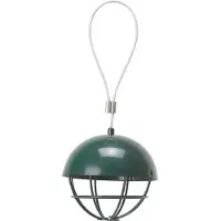 Esschert Design Voedersilo Vetbolhouder met dak - - FB481 - Voedersilo voor Vogels