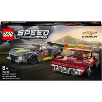 LEGO Speed Champions - Chevrolet Corvette C8.R Race Car and 1968 Chevrolet Corvette 76903