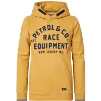 Petrol Industries - Jongens Hoodie - Logo artwork - Geel - Maat 104