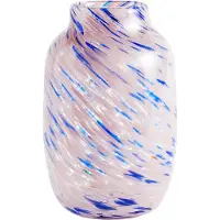 HAY Splash Round vaas L 30 cm Light pink-blue