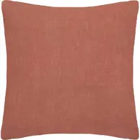 Atmosphera kussensloop 100% Linnen - 63 x 63 cm - Roze terracotta