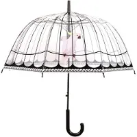 Esschert Design Paraplu vogelkooi - transparant - D80 cm - volwassenen