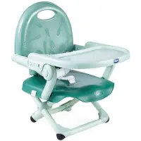 Chicco Pocket Snack Junior - Stoelverhoger voor kinderen - Baby eetstoel - Stabiele riemen - Groen