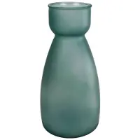 Coppens Vaas Diabolo XL mat d.groen glas 21x21x44cm |