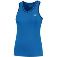 Dunlop Club Sleeveless T-shirt Blauw L Vrouw