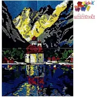 Stick-It Stickit St. Bartholomä önigsee, ca. 5.100 delig, compatibel met Ministeck