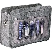 Bertoni - Vilten zak Organisator toilettas met rits cosmetische zak voor Make-Up Organisator Fly Away