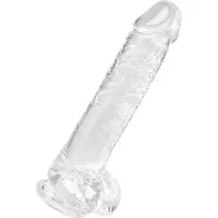 EIS transparante natuurlijke dildo