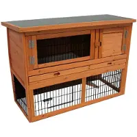 Flamingo 201925 Konijnenhok Loft 111 x 45 x 78cm