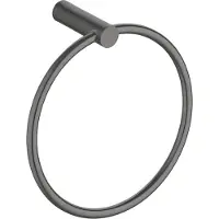 Wiesbaden Ida handdoekring gunmetal