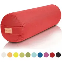 Gorilla Sports Yoga Bolster Rood