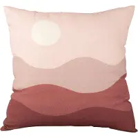 Present Time Kussen Sunset - Roze - 45x45 cm