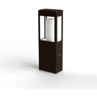 Roger Pradier BRICK² Model 2 Bollard Lamp Old rustic | Clear Glass