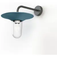 Roger Pradier Cooper Model 2 Wandlamp Blue | Clear Glass