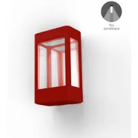 Roger Pradier Tetra Model 1 Wandlamp Tomato red | Built-in LED Sym 12W