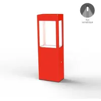 Roger Pradier Tetra Model 2 Sokkellamp Traffic red | Built-in LED Sym 12W