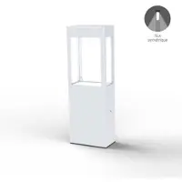 Roger Pradier Tetra Model 2 Sokkellamp White | Built-in LED Sym 12W