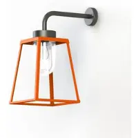 Roger Pradier Lampiok 2 Model 3 Wandlamp Pure orange | Clear Glass