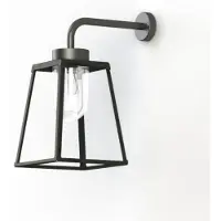 Roger Pradier Lampiok 2 Model 3 Wandlamp Black grey | Clear Glass