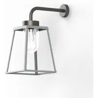 Roger Pradier Lampiok 2 Model 3 Wandlamp Silk Grey | Clear Glass