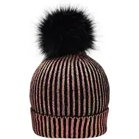 Myrtle beach Vrouwen/dames Metalen Beanie (Brons / Zwart)