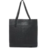 DR Amsterdam Tampa Braided Shopper Black