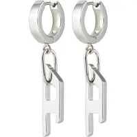 Diesel Oorbel zilver