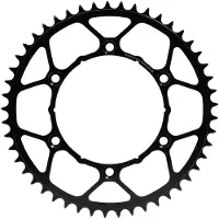 ItalyRacing Achtertandwiel, stalen uitvoering, ultralicht, 270, maat 53 (27053), zwart, geschikt voor Yamaha YZ/YZF modellen van '99-'18 en WRF modellen van '01-'18 (JTR251.53)
