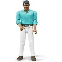 Lastenlelut 60003 - Bworld figuur man met witte broek - Speelfiguur