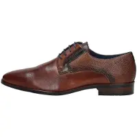 Berkelmans Sameiro Nette veterschoenen | Maat 44 Heren Cognac