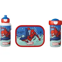Mepal Spiderman Lunchbox, Schoolbeker & Pop-up beker