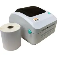 DULA LabelOne 221 - Desktop A6 Labelprinter - USB - LAN + 1 Rol (300) verzendetiketten