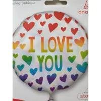 Anagram folie ballon I love you