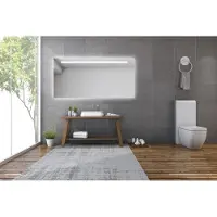 Gliss Design Horizontal spiegel met LED-verlichting en verwarming 60x70cm