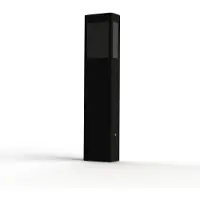 Roger Pradier BRICK² Model 3 Bollard Lamp Black grey | Black PMMA