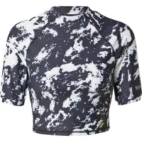 Superdry Run 3/4 Tight Crop T-shirt Met Korte Mouwen
