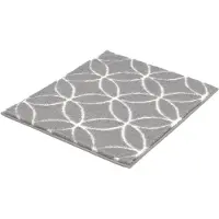Kleine wolke Twin badmat 50x60cm, nevel grijs