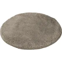 Kleine wolke Relax badmat ø 60 cm, taupe
