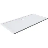 Luca Varess Soft douchebak 180 x 90 cm acryl mat wit