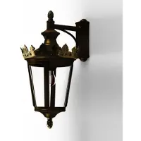 Roger Pradier Louvre Model 6 Wandlamp Gold Patina