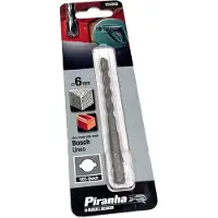 Piranha betonboor Ø 6 mm - Lengte 100 mm - Bosch - SDS quick aansluiting - X50260