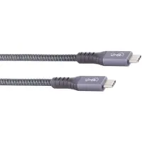 Shiverpeaks shiverpeaks-BASIC-S--USB-C Kabel Typ-C Stecker auf Typ C Stecker, 4.0 Gen 3x2, PRO, 0,25m
